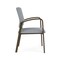 Lesro Newport Guest Chair Metal Frame, Bronze, RS Fog Upholstery NP1101 - alternate 3